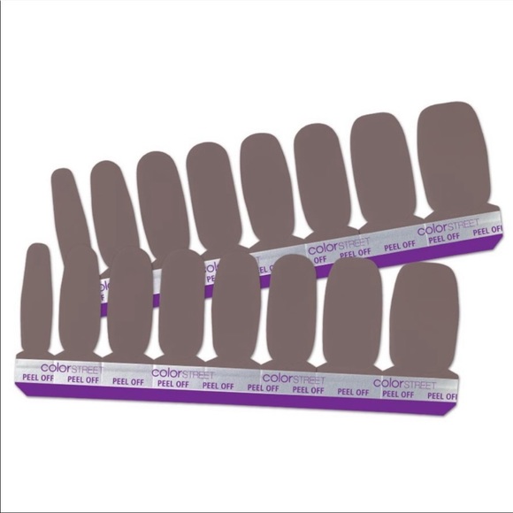 *Retired* Color Street: Berlin It to Win It | Gray Brown Neutral Classic Solid - Picture 9 of 9